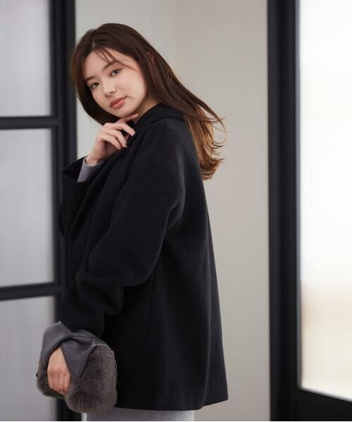 **PROPORTION BODY DRESSING / プロポーションボディドレッシング アウター | Aラインミドルコート 24AW | 詳細13