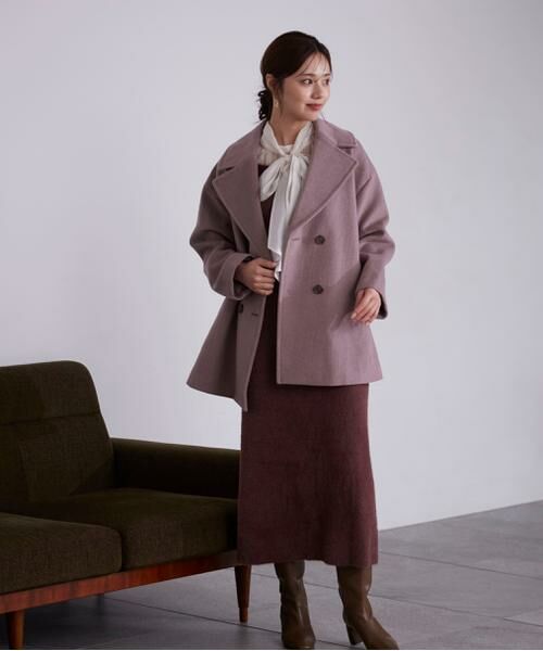 **PROPORTION BODY DRESSING / プロポーションボディドレッシング アウター | Aラインミドルコート 24AW | 詳細24