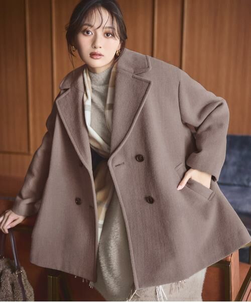 セール】 Aラインミドルコート 24AW （アウター