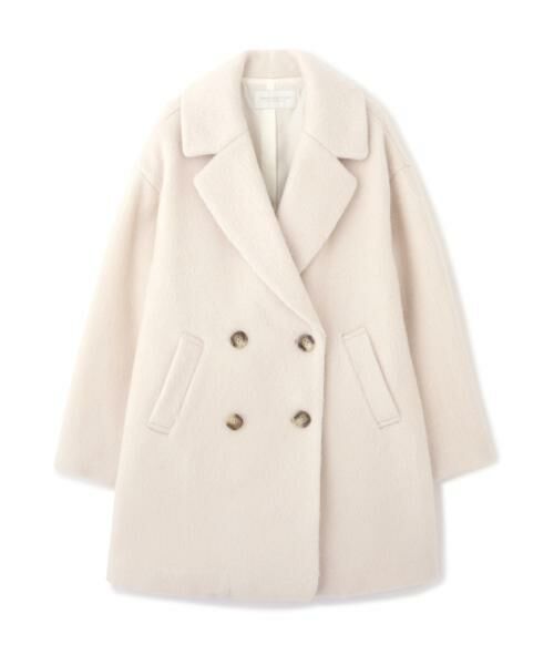 ＊＊PROPORTION BODY DRESSING / プロポーションボディドレッシング　 アウター | ミドル丈シャギーコート　24AW | 詳細1