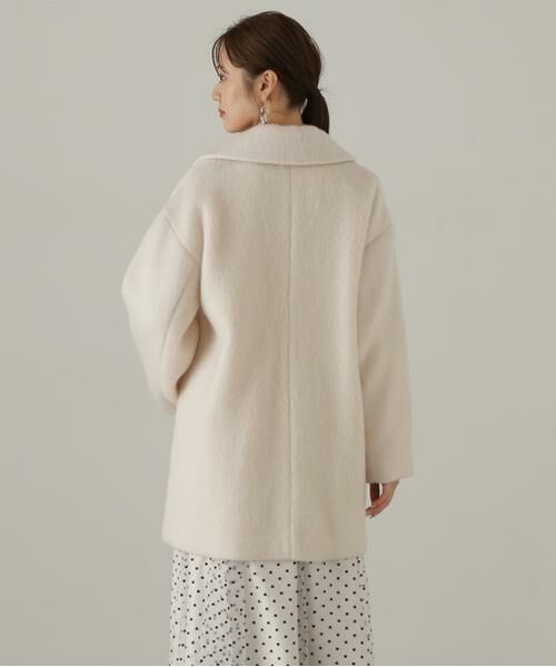 ＊＊PROPORTION BODY DRESSING / プロポーションボディドレッシング　 アウター | ミドル丈シャギーコート　24AW | 詳細13