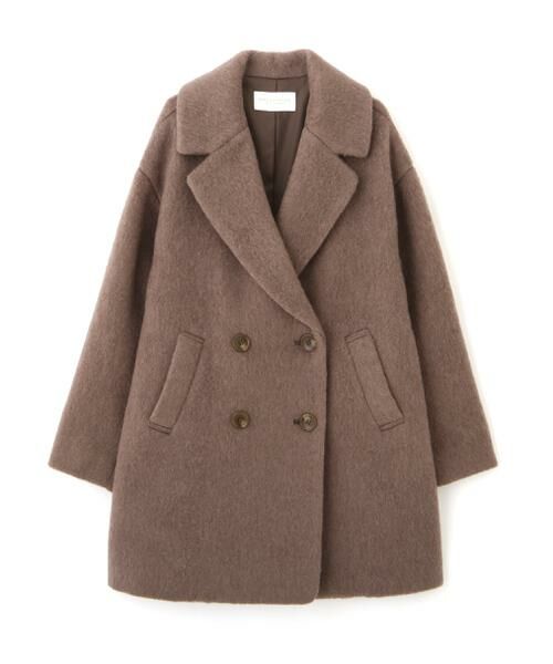 ＊＊PROPORTION BODY DRESSING / プロポーションボディドレッシング　 アウター | ミドル丈シャギーコート　24AW | 詳細16