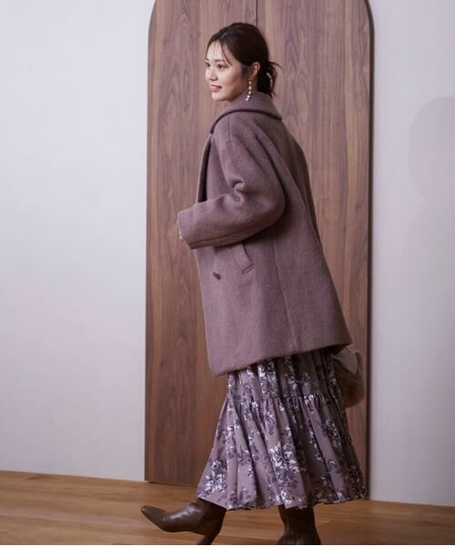 ＊＊PROPORTION BODY DRESSING / プロポーションボディドレッシング　 アウター | ミドル丈シャギーコート　24AW | 詳細27