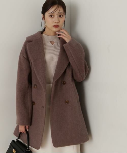 ＊＊PROPORTION BODY DRESSING / プロポーションボディドレッシング　 アウター | ミドル丈シャギーコート　24AW | 詳細20