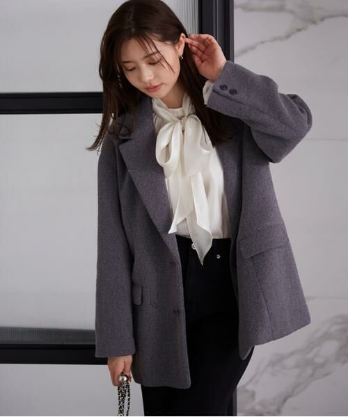 ＊＊PROPORTION BODY DRESSING / プロポーションボディドレッシング　 アウター | ジャケットコート　24AW | 詳細6