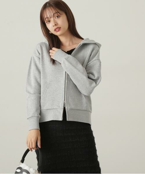 **PROPORTION BODY DRESSING / プロポーションボディドレッシング カットソー | 裏毛パーカー 24AW(トップグレー1)