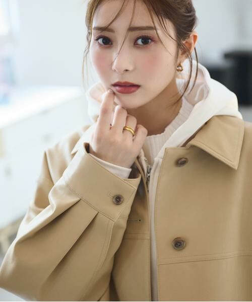 **PROPORTION BODY DRESSING / プロポーションボディドレッシング カットソー | 裏毛パーカー 24AW(アイボリー2)