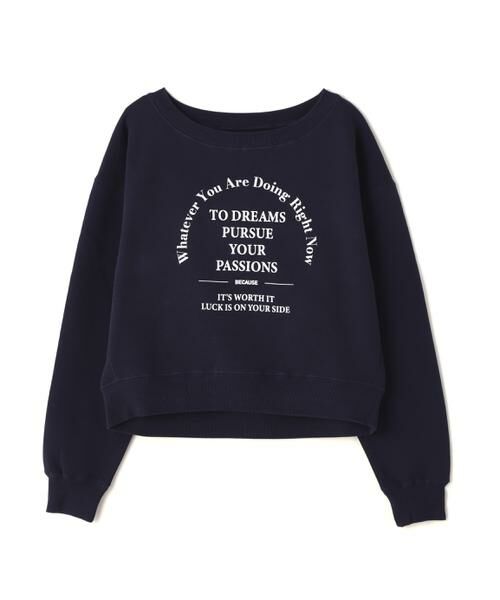 **PROPORTION BODY DRESSING / プロポーションボディドレッシング カットソー | ロゴスエット 24AW | 詳細1