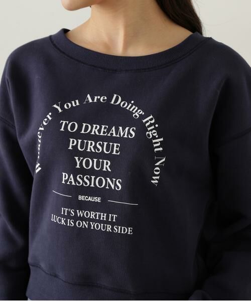 **PROPORTION BODY DRESSING / プロポーションボディドレッシング カットソー | ロゴスエット 24AW | 詳細13