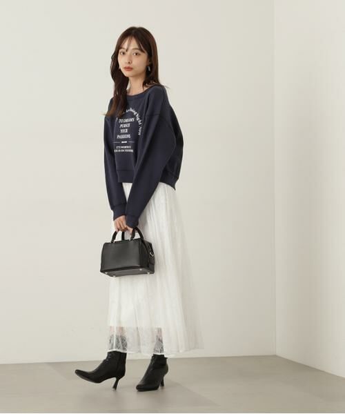 **PROPORTION BODY DRESSING / プロポーションボディドレッシング カットソー | ロゴスエット 24AW | 詳細4