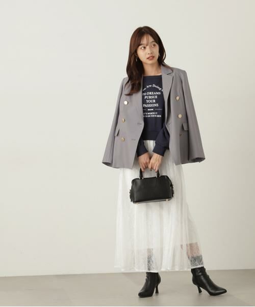 **PROPORTION BODY DRESSING / プロポーションボディドレッシング カットソー | ロゴスエット 24AW | 詳細5