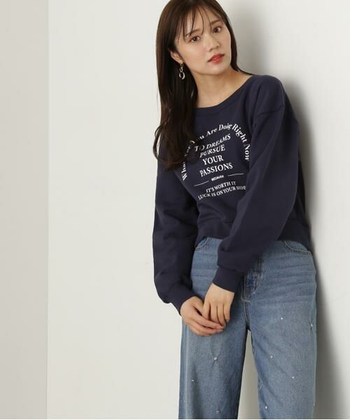 **PROPORTION BODY DRESSING / プロポーションボディドレッシング カットソー | ロゴスエット 24AW | 詳細8