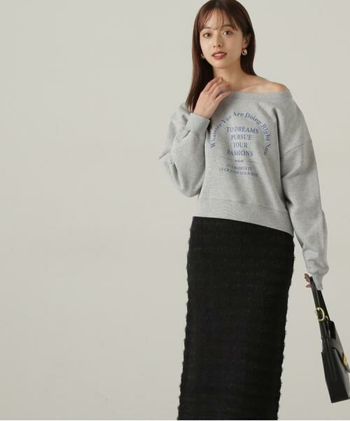 **PROPORTION BODY DRESSING / プロポーションボディドレッシング カットソー | ロゴスエット 24AW | 詳細18