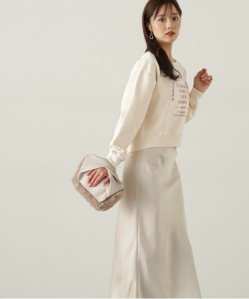 **PROPORTION BODY DRESSING / プロポーションボディドレッシング カットソー | ロゴスエット 24AW | 詳細24