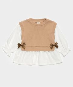 Pupil House / ピューピルハウス その他トップス | ベストドッキングチュニック