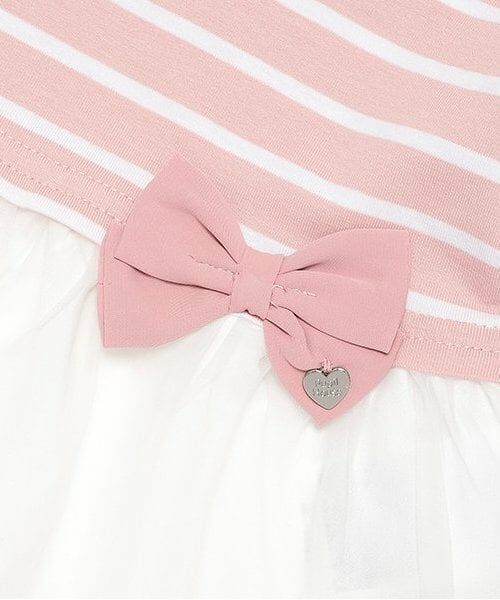 Pupil House / ピューピルハウス Tシャツ | 裾フリルボーダーT | 詳細4