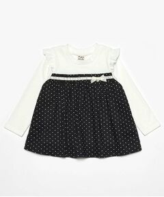 Pupil House / ピューピルハウス その他トップス | 花柄切り替えチュニック