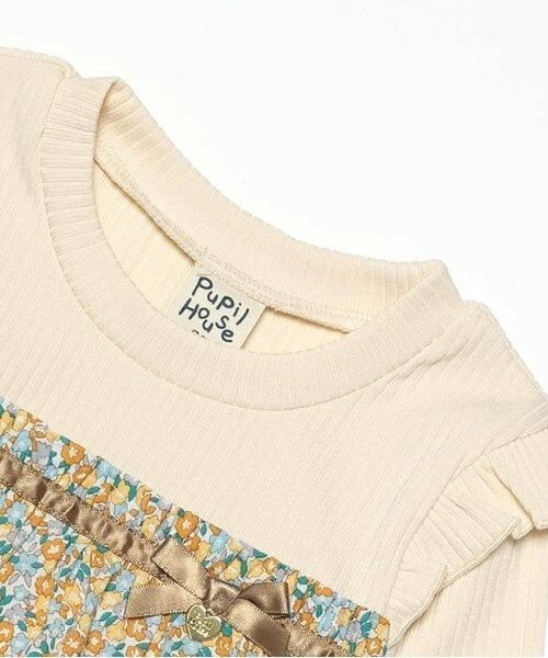 Pupil House / ピューピルハウス その他トップス | 花柄切り替えチュニック | 詳細2