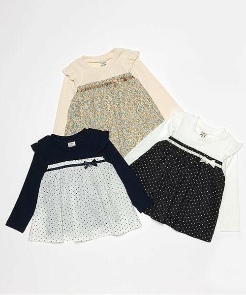 Pupil House / ピューピルハウス その他トップス | 花柄切り替えチュニック | 詳細9