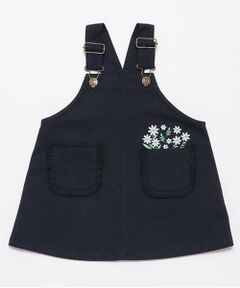 Pupil House / ピューピルハウス ミニ丈・ひざ丈ワンピース | ポケット付きジャンスカ