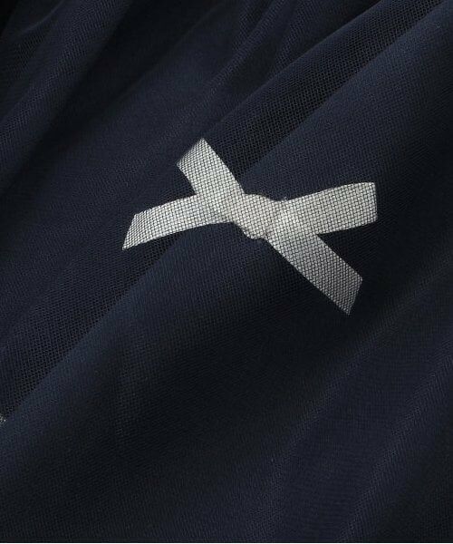 Pupil House / ピューピルハウス ミニ・ひざ丈スカート | 花モチーフチュールスカート | 詳細5