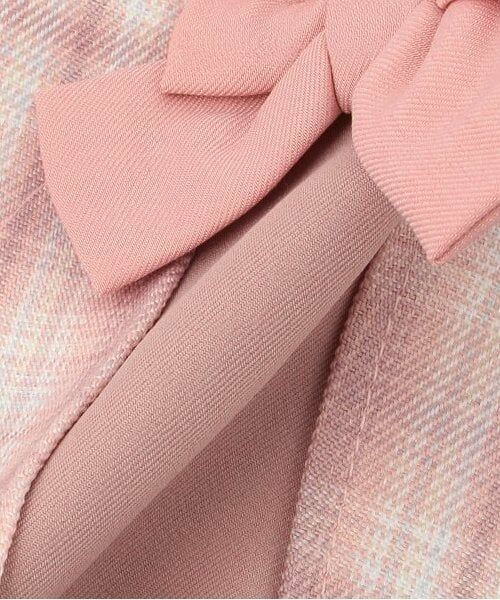 Pupil House / ピューピルハウス ミニ・ひざ丈スカート | チェック切り替えプリーツスカート | 詳細6