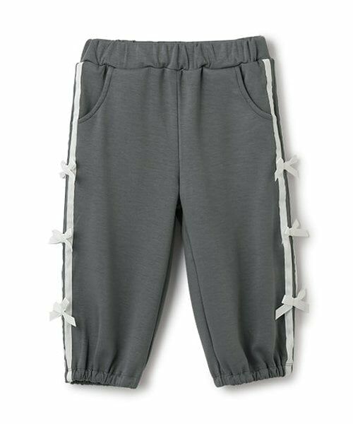 Pupil House / ピューピルハウス その他パンツ | 脇ラインロングパンツ（チャコール）