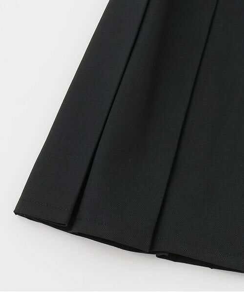 Pupil House / ピューピルハウス ショート・ハーフ・半端丈パンツ | 【milkycoast】ウエストロゴ入りプリーツSK | 詳細4