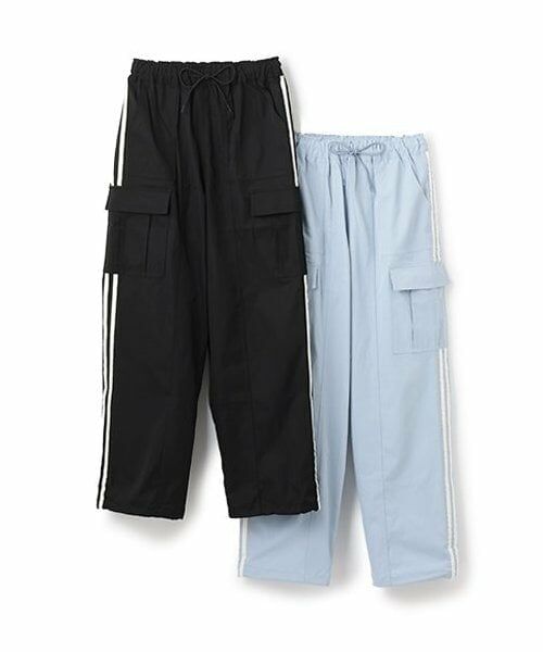 Pupil House / ピューピルハウス その他パンツ | 【milkycoast】脇ラインカーゴパンツ | 詳細8