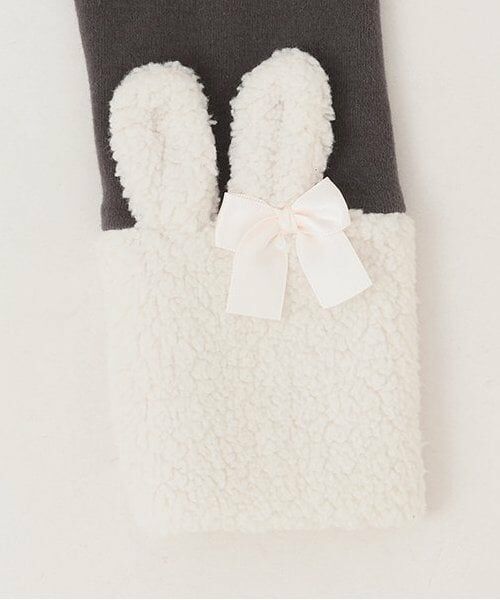 Pupil House / ピューピルハウス レギンス・スパッツ | 裾ボアウサギレギンス | 詳細3