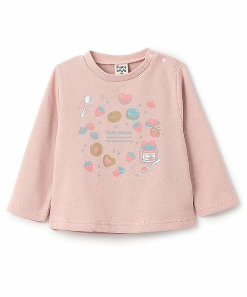 Pupil House / ピューピルハウス Tシャツ | 18TR長袖スウィーツ(ピンク)