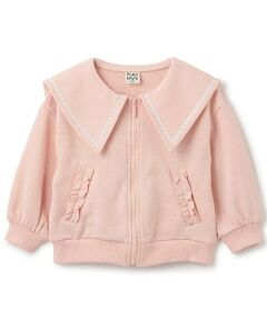 Pupil House / ピューピルハウス カーディガン・ボレロ | セーラー衿ジップPA