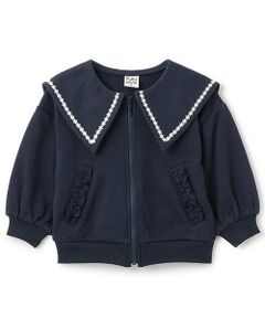 Pupil House / ピューピルハウス カーディガン・ボレロ | セーラー衿ジップPA