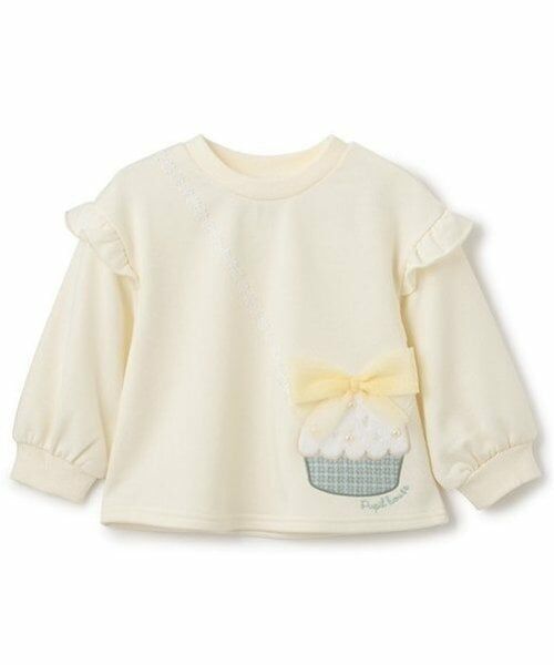 Pupil House / ピューピルハウス スウェット | カップケーキポシェットプルオーバー（アイボリー）