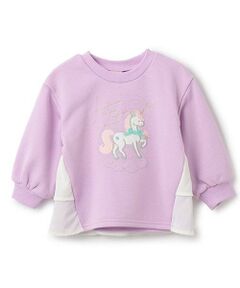 Pupil House / ピューピルハウス スウェット | 後ろフリルユニコーンプルオーバー