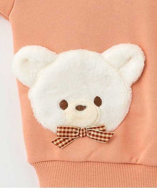 Pupil House / ピューピルハウス スウェット | クマポケット風プルオーバー | 詳細5