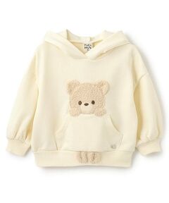 Pupil House / ピューピルハウス パーカー | クマポケットパーカー