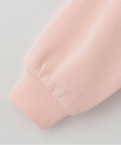 Pupil House / ピューピルハウス パーカー | クマアップリケ短丈レイヤードパーカー | 詳細6