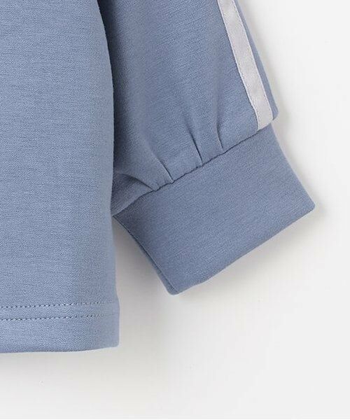 Pupil House / ピューピルハウス スウェット | ハーフジップセーラー衿袖ラインPO | 詳細5