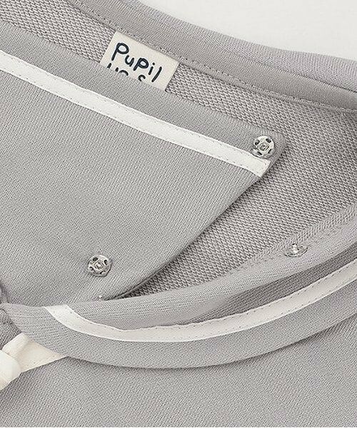 Pupil House / ピューピルハウス スウェット | セーラー衿短丈レイヤードPO | 詳細4