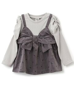 Pupil House / ピューピルハウス Tシャツ | 総柄PtビスチェドッキングT