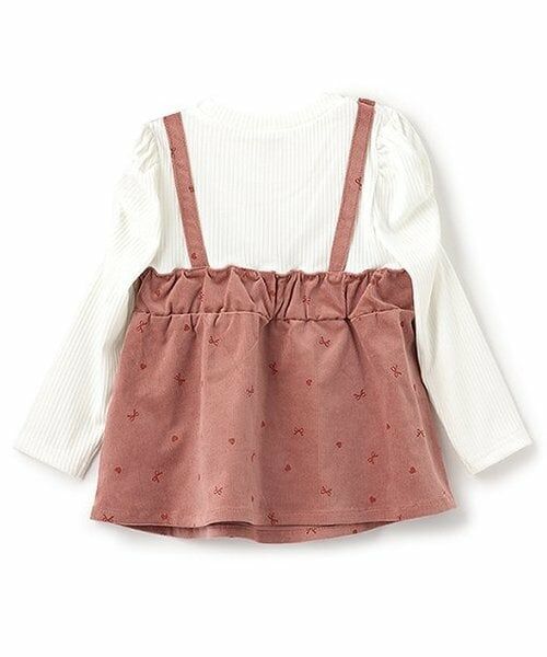 Pupil House / ピューピルハウス Tシャツ | 総柄PtビスチェドッキングT | 詳細1