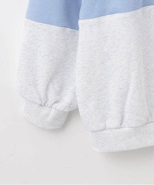 Pupil House / ピューピルハウス スウェット | 【milkycoast】ハーフジップ切り替えトレーナー | 詳細4