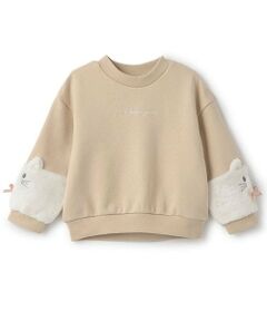 Pupil House / ピューピルハウス スウェット | 袖ねこプルオーバー
