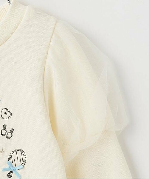 Pupil House / ピューピルハウス スウェット | 袖パフチュールプルオーバー | 詳細3