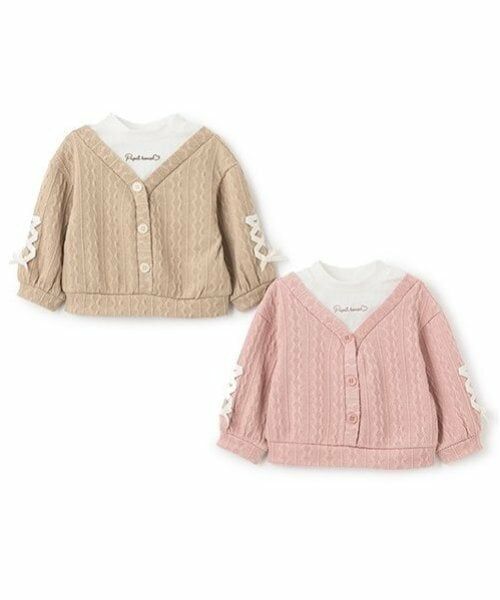 Pupil House / ピューピルハウス スウェット | カーデガンドッキングプルオーバー | 詳細8