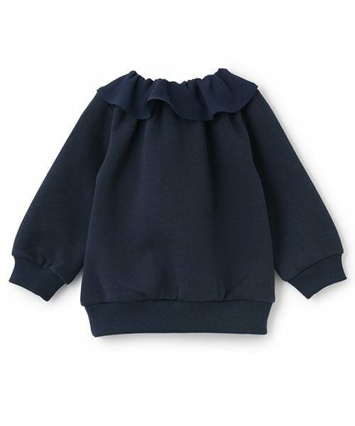 Pupil House / ピューピルハウス スウェット | フリル衿トレーナー | 詳細1
