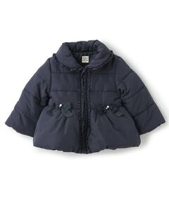 Pupil House / ピューピルハウス その他アウター | 中綿フリルコート