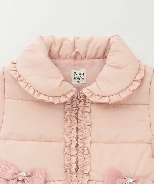 Pupil House / ピューピルハウス その他アウター | 中綿フリルコート | 詳細2