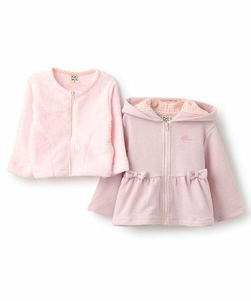 Pupil House / ピューピルハウス ブルゾン | ラメ裏毛３WAYブルゾン | 詳細3